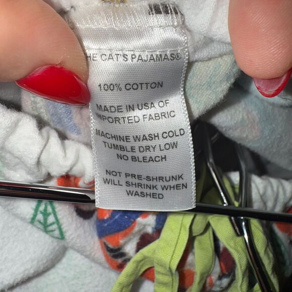 The Cat's Pajamas Holiday Hipster Flannel Pajama Set - M - Picture 8 of 8